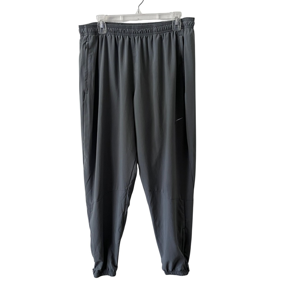Nike Men Dri FIT Challenger Woven Running Pants 2XL Gray DB4110 Athletic Outdoor